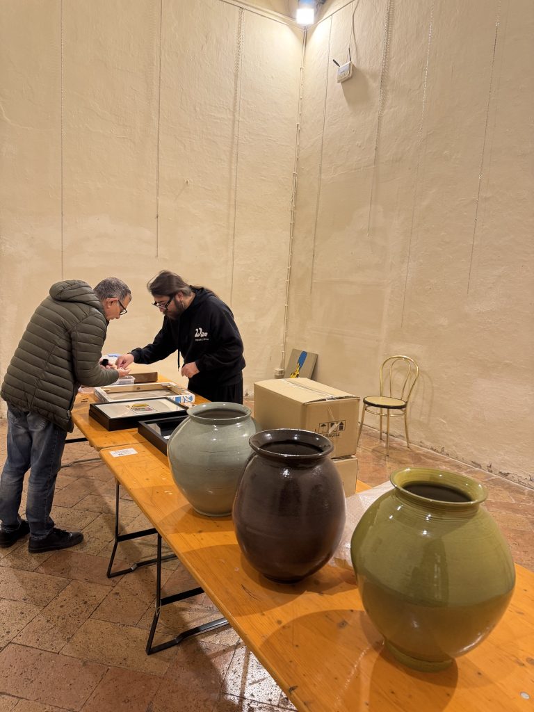 Exhibition view, Castello Belgioioso