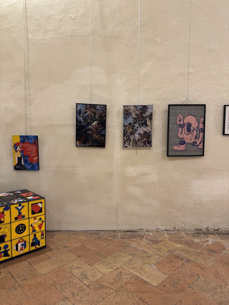 Exhibition view, Castello Belgioioso