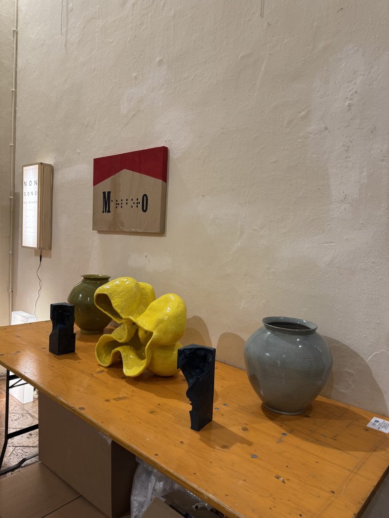 Exhibition view, Castello Belgioioso