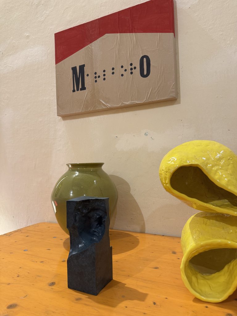 Exhibition view, Castello Belgioioso