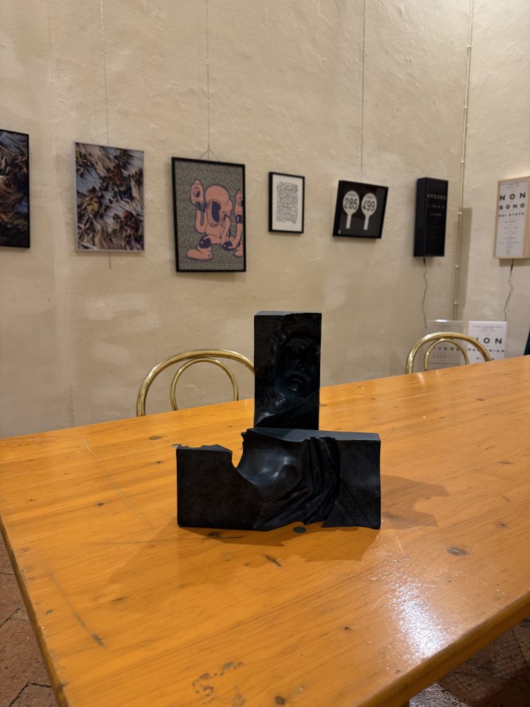 Exhibition view, Castello Belgioioso